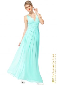 Rochie de seara Amely Aqua - Magazin online haine de dama Fashion