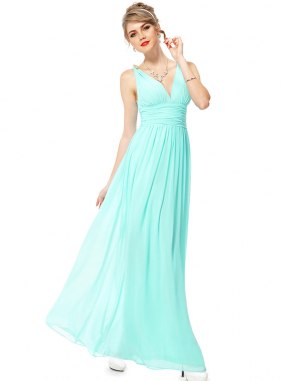 Rochie de seara Amely Aqua din Colectia de ROCHII DE SEARA
