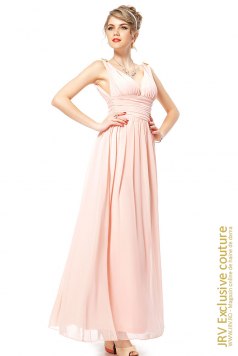 Rochie de seara Amely Pink - Magazin online haine de dama Fashion
