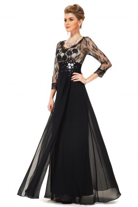 Rochie de seara Jasmin Black din Colectia de COLECTII VECHI
