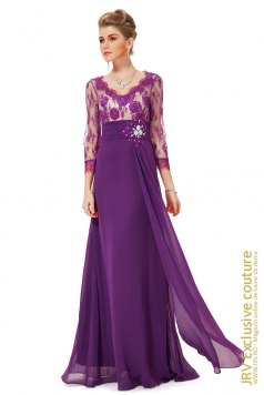 Rochie de seara Jasmin Purple - Magazin online haine de dama Fashion