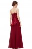 DE VARA - Rochie de bal Bow Burgundi