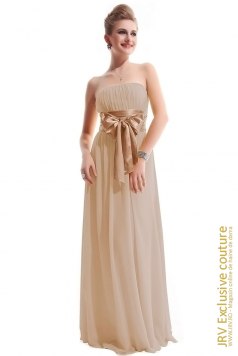 Rochie de bal Bow Almond - Magazin online haine de dama Fashion