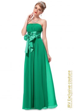 Rochie de bal Bow Emerald Green - Magazin online haine de dama Fashion