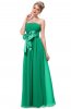 DE VARA - Rochie de bal Bow Emerald Green