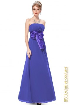 Rochie de bal Bow Blue - Magazin online haine de dama Fashion