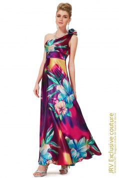 Rochie eleganta Serenya Purple - Magazin online haine de dama Fashion