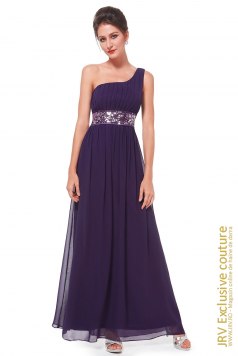 Rochie de seara Delia Purple - Magazin online haine de dama Fashion