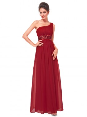 Rochie de seara Delia Bordeaux din Colectia de ROCHII DE SEARA