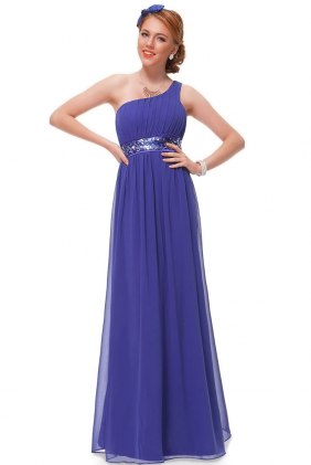 Rochie de seara Delia Blue din Colectia de DE VARA