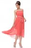 SCOASE DIN STOC - Rochie plisata Tahyna Coral
