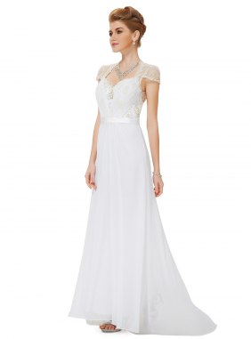 Rochie eleganta Kristin White din Colectia de ROCHII DE SEARA