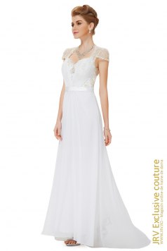 Rochie eleganta Kristin White - Magazin online haine de dama Fashion