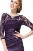 ROCHII DE SEARA - Rochie eleganta Regina Purple