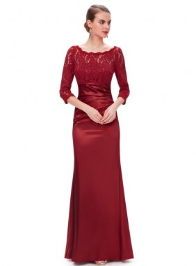 Rochie eleganta Regina Burgundi din Colectia de ROCHII DE SEARA