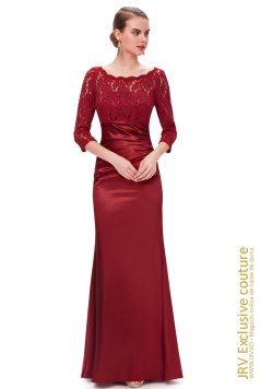 Rochie eleganta Regina Burgundi - Magazin online haine de dama Fashion