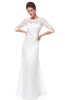 ROCHII DE SEARA - Rochie eleganta Regina White