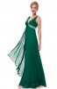 DE VARA - Rochie eleganta Violetta Green