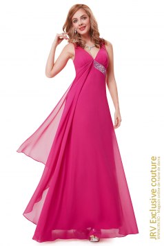 Rochie eleganta Violetta Hot Pink - Magazin online haine de dama Fashion