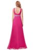 DE VARA - Rochie eleganta Violetta Hot Pink
