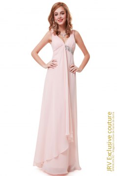 Rochie eleganta Violetta Pink - Magazin online haine de dama Fashion