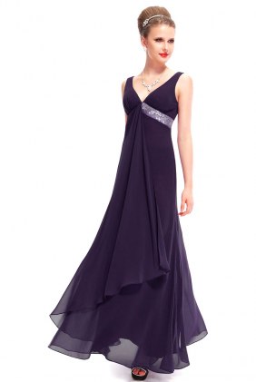 Rochie eleganta Violetta Purple din Colectia de DE VARA