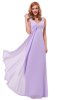 DE VARA - Rochie eleganta Violetta Light Purple