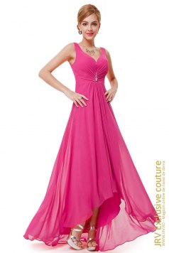 Rochie de seara Angelique Hot Pink - Magazin online haine de dama Fashion