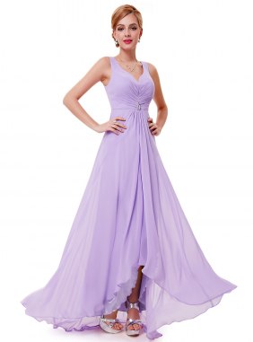 Rochie de seara Angelique Light Purple din Colectia de ROCHII DE SEARA