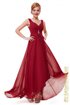 Rochie de seara Angelique Red - Magazin online haine de dama Fashion