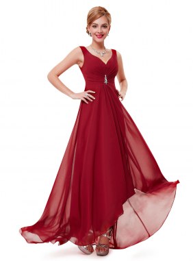 Rochie de seara Angelique Red din Colectia de ROCHII DE SEARA