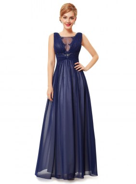 Rochie de seara Amanda Blue din Colectia de ROCHII DE SEARA