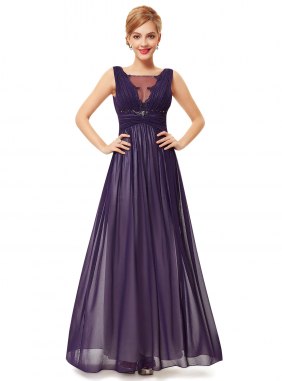 Rochie de seara Amanda Purple din Colectia de ROCHII DE SEARA