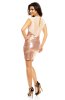 COLECTII TRECUTE - Rochie cu paiete Karla Champagne