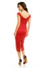 SCOASE DIN STOC - Rochie dantela Xenya Red
