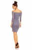 SCOASE DIN STOC - Rochie dantela Enya Grey