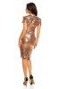 SCOASE DIN STOC - Rochie cu paiete Krystal Brown
