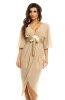 SCOASE DIN STOC - Rochie eleganta Onnya Beige