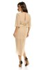 SCOASE DIN STOC - Rochie eleganta Onnya Beige