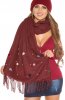 Esarfe / Fulare - Esarfa Hellena Bordeaux