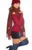 Esarfe / Fulare - Esarfa Hellena Bordeaux