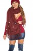 Esarfe / Fulare - Esarfa Hellena Bordeaux