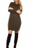 ROCHII TRICOT - Rochie tricot Wafa Khaki