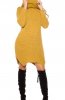 ROCHII TRICOT - Rochie tricot Wafa Mustard