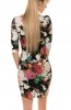 SCOASE DIN STOC - Rochie de zi Multicolor Flower