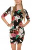 SCOASE DIN STOC - Rochie de zi Multicolor Flower