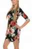 SCOASE DIN STOC - Rochie de zi Multicolor Flower