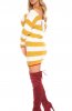 ROCHII TRICOT - Rochie tricot Zafirah Mustard