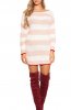 ROCHII TRICOT - Rochie tricot Zafirah Pink