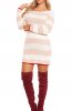 ROCHII TRICOT - Rochie tricot Zafirah Pink